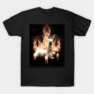 Demonic Demon Llama T-Shirt